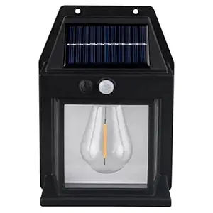 Prancing Unicorn Solar Wall Lights Outdoor Wireless Motion Sensor Solar Sconce Waterproof Wall Lantern with 3 Modes, LED Exterior Lights for Outdoor Porch, Fence, Courtyard (Set of 1)