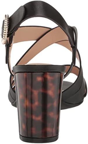 Bandolino Women's DESTY Heeled Sandal, Black 001, 8 | Image 2