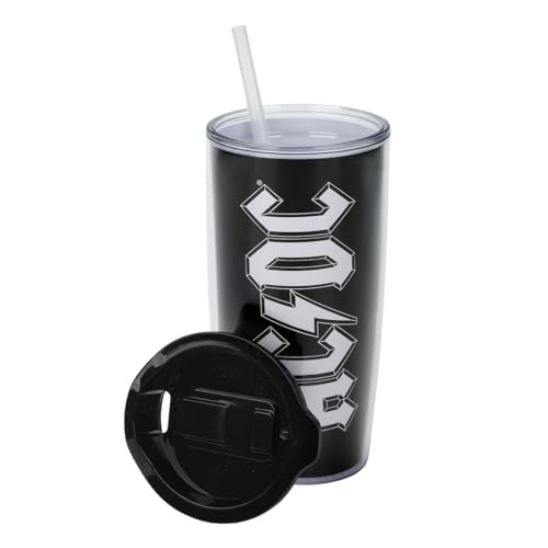 Bioworld ACDC Logo Black 22 Oz Acrylic Cup