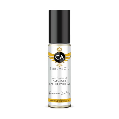CA Perfume Impression of Tamarindo Eau De Parfum Unisex Fragrance Oil Amber Spicy Scent Long Lasting Perfumes for Women &amp; Men Travel Size TSA Ready Mini Parfum Body Oil Roll-on 0.33 Fl Oz 10ml