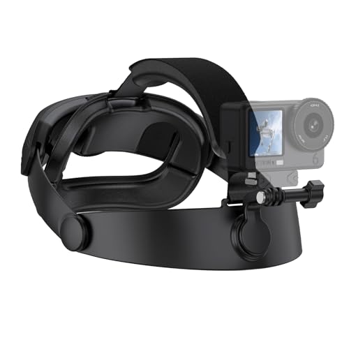 Harnais de tête pour caméra de sport et smartphone accessoire vidéo rotatif à 360 degrés