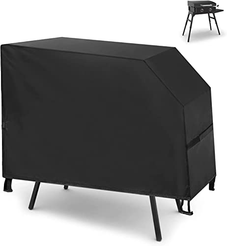 Homenote Grillabdeckung für Blackstone 55,9 cm 43,2 cm mit Haube und Ständer, Grillabdeckung, wasserdicht, winddicht, wetterbeständig für Outdoor, BBQ, Grillen, Camping Cover