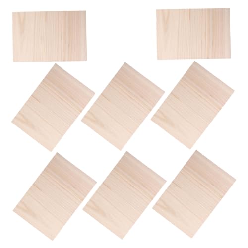 SUPVOX 8pcs Taekwondo Karate Breaking Boards Wooden Training Boards for Demonstrations Practice