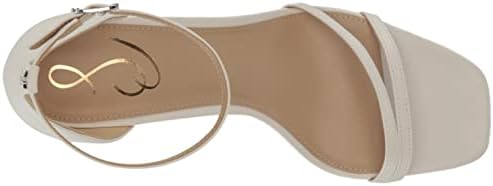 Sam Edelman Women's Peonie Heeled Sandal, Bright White, 9 | Image 4