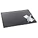 Artistic Logo Pad Engineering Desk Mat Pad for Desktop Organization & Document Protection, Printed Ruler Measurements, Black/Clear, 19