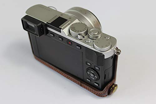 Zakao Kameratasche, für Leica D-Lux 7, mit Schultergurt und Mini-Tasche (Kaffeebraun) – Bild 7