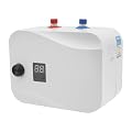 Under Sink Instant Water Heater 2.5 Gallon Water Heater Mini Tank Water Heater 110V,120V Digital Display RV Small Hot Water Heater,1/2 "NPT Wall or Floor Mounted