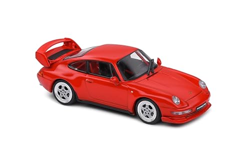 Modelo escala 1:43 Porsche 993 RS Clubsport rojo miniatura 6
