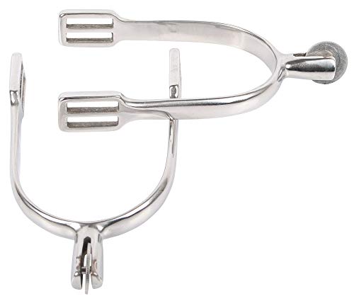 Espuelas hípicas Ciclismo Liso Grande D20 Harry's Horse mujer con gallo romo