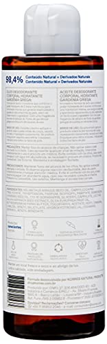 Gardênia Grega Óleo de Banho Deo Corporal 200ml, Korres