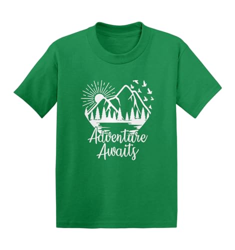 Adventure Awaits - Hiking Camping Nature Infant/Toddler Cotton Jersey T-Shirt