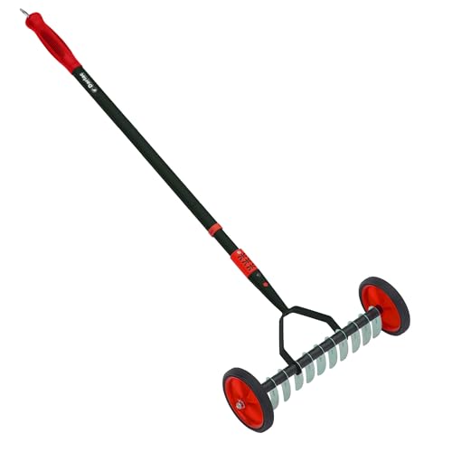 Darlac Lawn Scarifier, Manual Lawn Scarifying Tool for Gardens, Telescopic Handle 97cm-1.5m, Lawn Thatch and Moss Removal, Ref. DP888, Award-Winning Steel Build with Twist Lock Handle