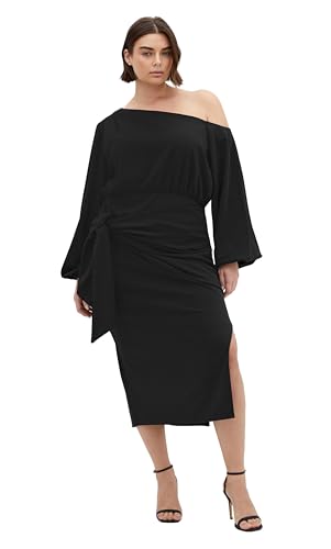 City Chic Women's Plus Size Cocktail Dress - Alysia Tie