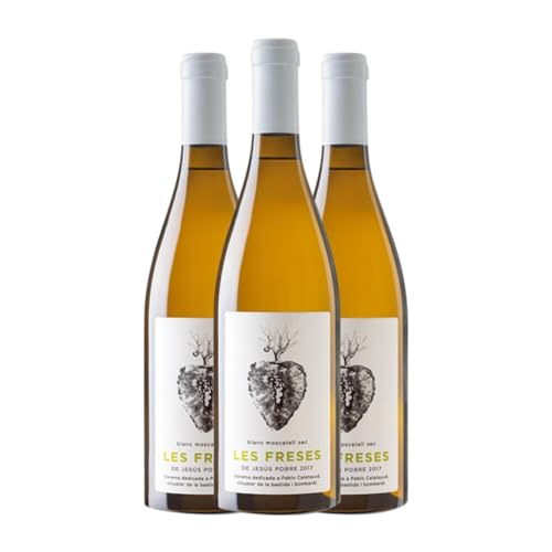 Jesús Pobre Les Freses Moscatel de Alejandría Alicante 75 cl Vino blanco (Caja de 3 Botellas de 75 cl)