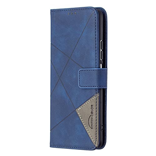 SHUNDA Capa para Xiaomi Poco F3, Capa carteira magnética de couro com compartimento para cartão e su