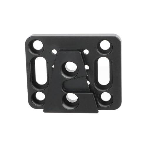 Placa de cuña V-Lock CAMVATE compatible con accesorios AMPS 3774 en aluminio mecanizado CNC