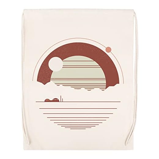 Ensamhet Dragsko Gym Sport Bomullsväska Sport Cotton Beige Bag