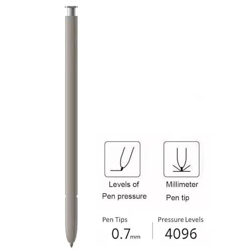 S24 Ultra S Pen lápiz capacitivo con sensor de presión 4096 violeta 2