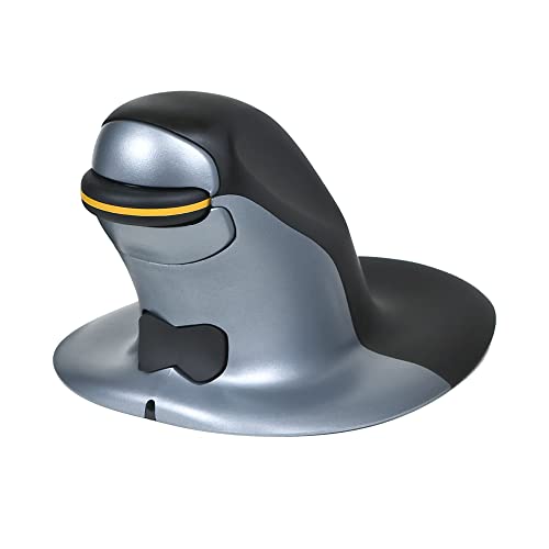 Posturite Penguin Ambidextrous Wireless Ergonomic Mouse...