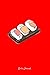 Sushi Journal: Lined Journal - Sleeping Sushi Funny Japanese Food Pun Foodie Lovers Gift - Red Ruled Diary, Prayer, Gratitude, Writing, Travel, Notebook For Men Women - 6x9 120 pages
