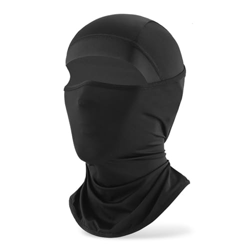 Protector facial resistente al viento, protector facial completo transpirable y resistente al viento, cubierta antideslizante para la cabeza, suministros de ciclismo de secado rápido para viajes