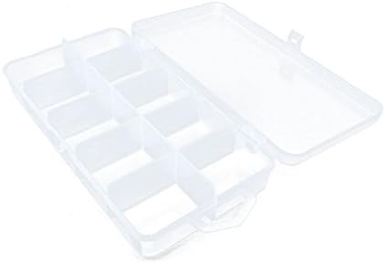 30 PCS Arts Crafts Sewing Organization Storage Transport Boxes Organizers Clear Beads Tackle Box Case 543XC