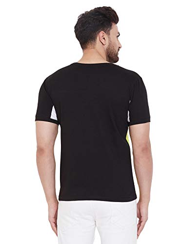 Image of GRITSTONES Printed Half Sleeve Round Neck T-Shirt for Men - GSHSPNT2512 P