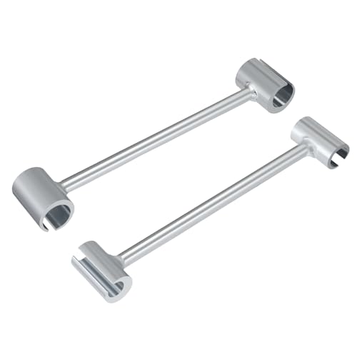 2er-Pack Einstellwerkzeug für Türscharniere, Türscharnier-Einstellwerkzeug, Türöffner Werkzeug Schloss Öffnen Werkzeug für Brandschutztür, Reinraumtüren, Sicherheitstüren (14 + 18 + 23 + 25 mm)