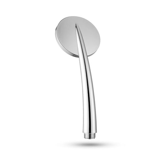 Image of HomeWorks Rado ABS Plastic Multi-Function Rain And Mist Spray Hand Shower Head For Bathroom - Chrome Finish (Pack of 2)