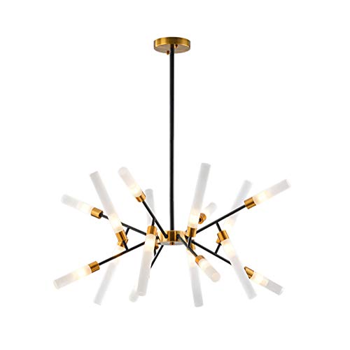 Chandelier moderne 16 lumières salon et suspension industrielle