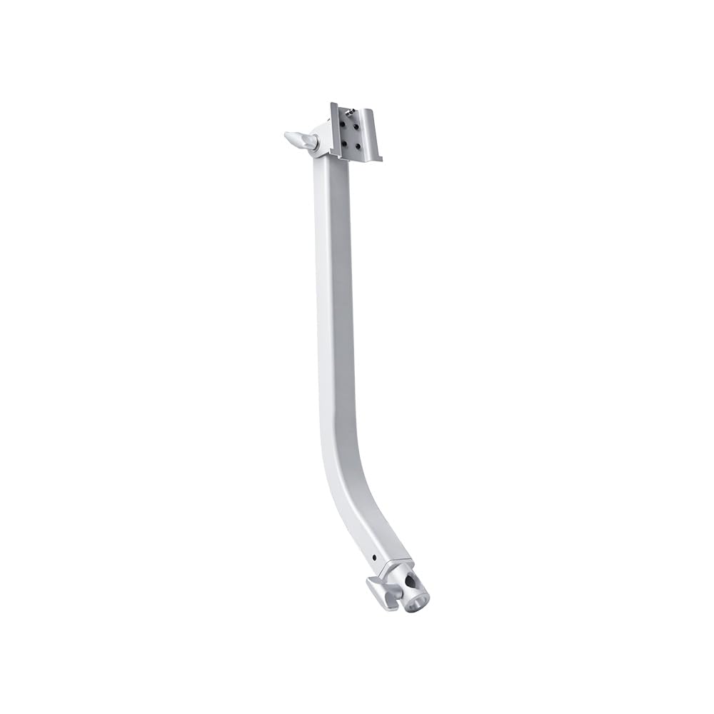 amaran Verge Adaptador de Soporte – Montura para trípode con inclinación de 180° y Sistema de Bloqueo rápido para Verge y Verge MAX – Compatible con Soportes estándar de 5/8" – Plateado
