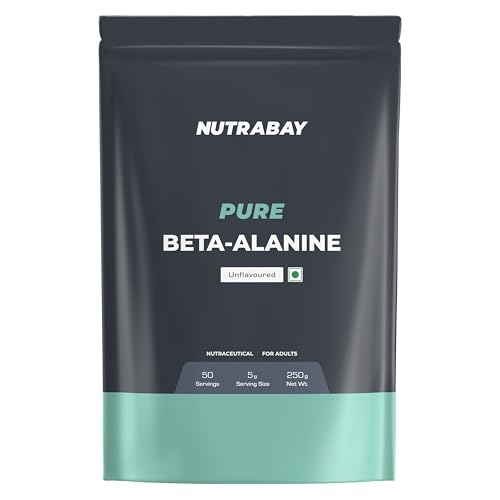 Nutrabay Pure 100% Beta Alanine - Unflavoured, 250g