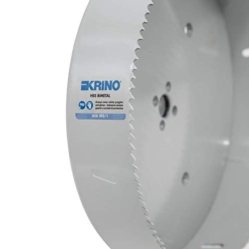 Krino 2106006000 HSS Bi-Metal Holesaw Variable Serrations, Grey, 60 mm - Image 2
