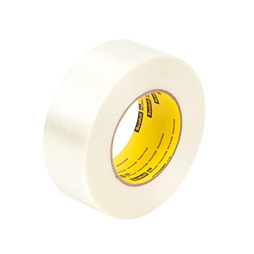 3M Scotch 898 Polypropylene Film Filament Tape, 380 lbs/in Tensile Strength, 60 yds Length x 3