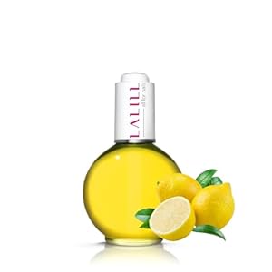 LALILL Nail Cuticle Oil 75ml – Zitrone Nagelpflegeöl – Nagelöl Pflege für Nägel Nagelhaut – SPA Maniküre Naildesign Hände – Vegan – Mit Pipette