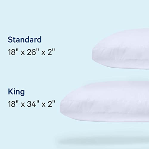 Casper Sleep Essential Pillow for Sleeping, Standard, White - Image 6