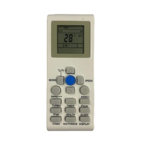 Image of Upix AC Remote No. 171 (No Backlight), Compatible /Replacement for Videocon AC Remote Control (Exactly Same Remote Will Only Work)