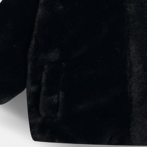 Kids Fleece Jacket Zip Up Fall Winter Coat with Pockets Warm Plush Outwear Boys Girls Stand Collar Sherpa Jacket3