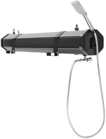 Portable Shower for Camping, 30L/7.93 Gallon Road Shower Roof Rac...