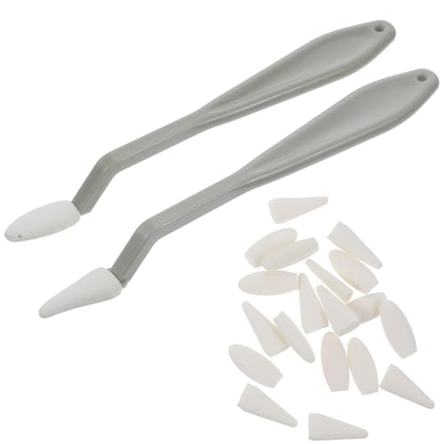 Zerodeko Juego de Esponjas para Dibujo de Bocetos Herramientas de Fusión y Mezcla de Papel Esponjas de Limpieza para Artistas y Estudiantes de Cabeza de Espuma para Detalles y Resaltados
