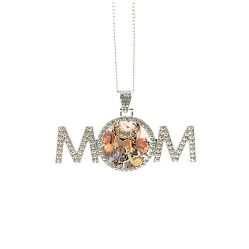 Collier Nouvel An Chinois au design médaillon pour maman