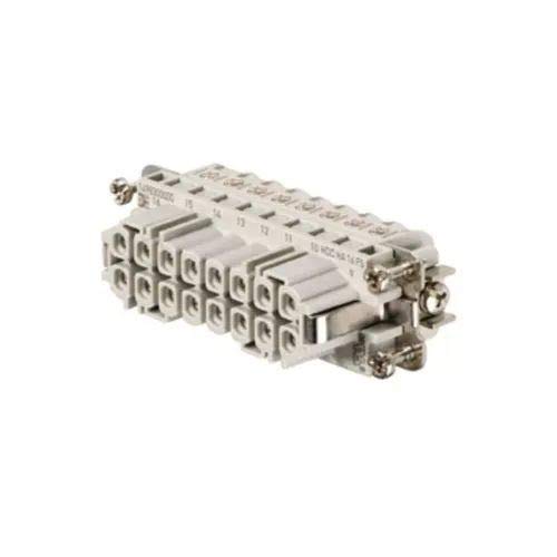 Connecteur femelle HDC HA 16 FS Weidmüller 1650780000 à vis pour raccordement industriel