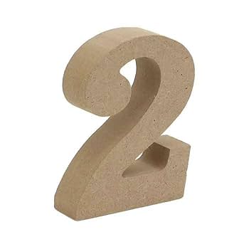 まみ様確認用♡数字のオブジェ Amazon.co.jp: 木製 オブジェ 切り文字 2 数字 Mサイズ 約9cm