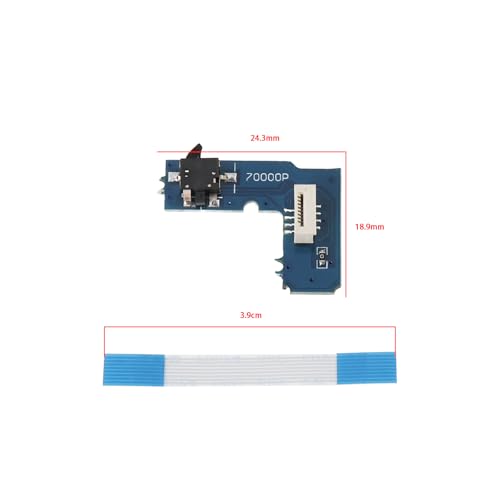 Image of 2PCS Game Console Power Switch Board Compatible with Sony PS2 Slim SCPH 7000 Series with Ribbon Flex Cable Gaming Console Power Control Board