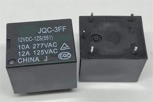 Relé electromecánico de 5 pines JQC-3FF con bobina de 48VDC 2