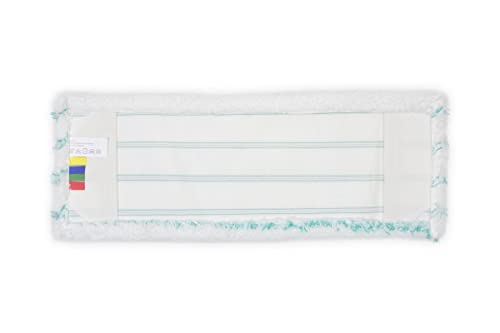 Hypafol rückenschonender Bodenwischer | Wischmopp-Komplettset | 90-180 cm Teleskopstiel aus Aluminium inkl. 40 cm Mikrofaser Bezug mit Borsten | Wischmopphalterung mit Fußklick-Drehgelenk – Bild 6