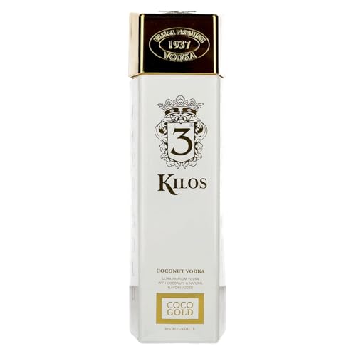3 Kilos COCO GOLD Coconut Vodka 38% Vol. 1l