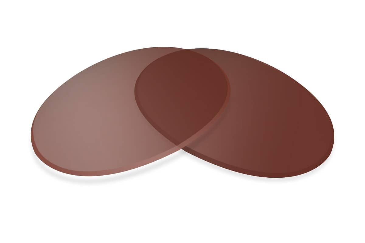 Sunglass Fix Replacement Sunglass Lenses Compatible for Coach S464 Keri 57mm (Polarized SFx-Diamond BIO Photochromatic Brown Pair)