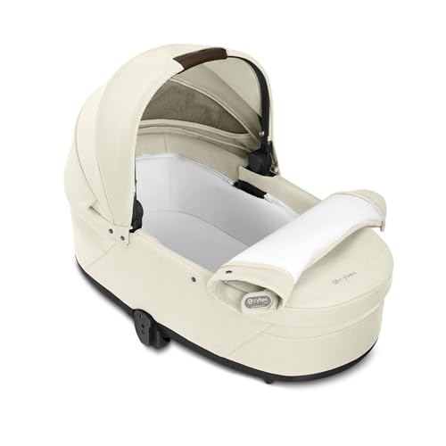 Cybex Gold Cot S Lux Navicella, Dalla Nascita A Circa 6 Mesi (Max. 9 Kg), Per Cybex Balios S Lux E Talios S Lux, Beige Conchiglia - 2