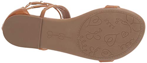 Jessica Simpson Kids Spring Girls' Toddler-Youth Sandal 2 M US Little Kid Tan4